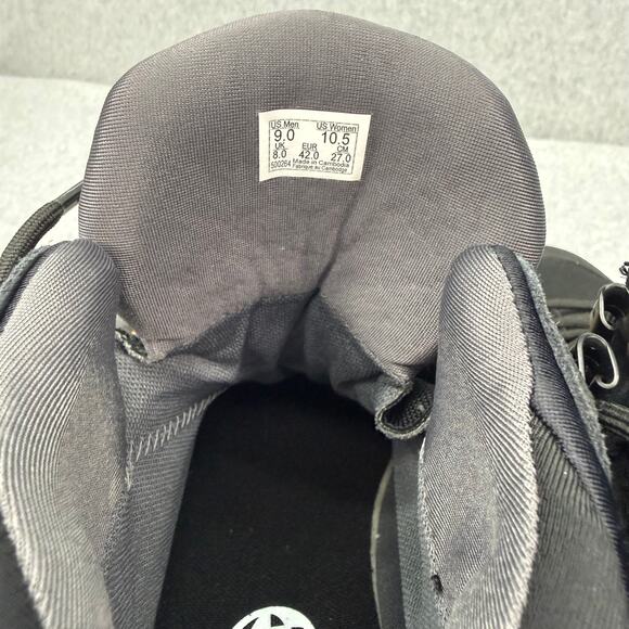 Vans MTE Crestline Waterproof Boots Triple Black Athletic Hiking Men’s Size 9 - Picture 5 of 7